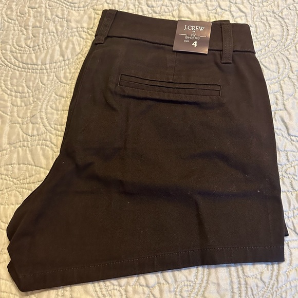 NWT J. Crew Black Shorts 3.5” - Picture 4 of 4